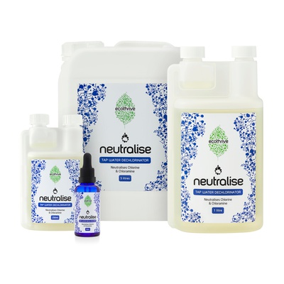 Instantly dechlorinate harmful chlorine and chloramine with Neutralise. Essential if you are using microbial or biological products.